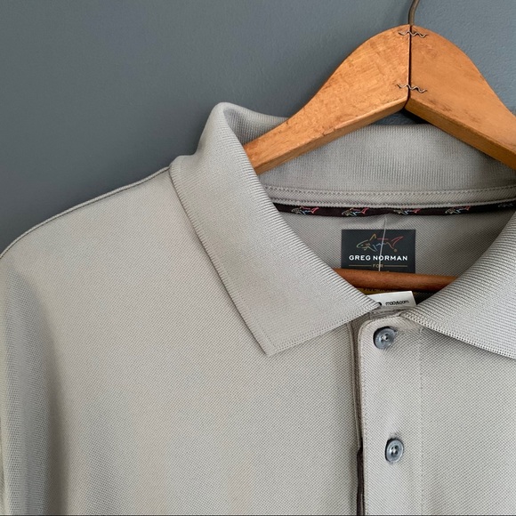 Greg Norman for Tasso Elba Five Iron Polo Shirt SS